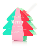 Spongelle Holiday Tree Ornament Bodywash Infused Buffer