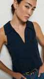 Nation Roberta Collared Tank