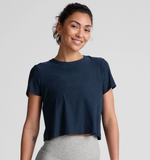 Beyond Yoga Featherweight Supreme Cropped Tee