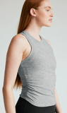 Beyond Yoga Featherweight Your Fit Shirred Tank