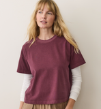 Marine Layer Cloud 9 Jersey Crew Tee