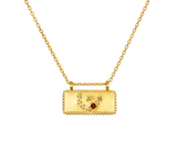 Satya Zodiac Constellation Tablet Necklace