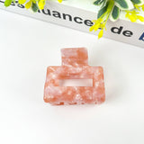 Square Acetate Hair Clip, Spring and Autumn Claw Clip