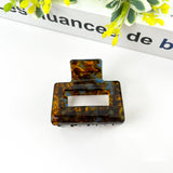 Square Acetate Hair Clip, Spring and Autumn Claw Clip