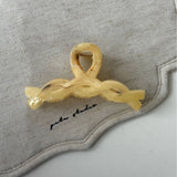 Brown Marble Starfish Claw Clip Trendy Hair Clip