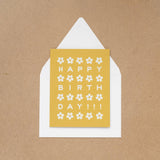 Birthday Daisies Card