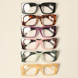 Women's Tortoise Rectangle Reading Glasses