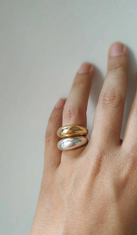 Gold Dome Ring