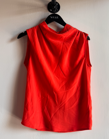 OG $88 Babaton Orange Sleeveless Top 2X