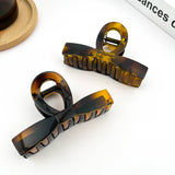 Sweet Bow Claw Clip, Classic Solid Color Hair Clip