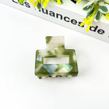 Square Acetate Hair Clip, Spring and Autumn Claw Clip