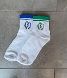 Strong as a mother® Embroidered Half Crew Socks