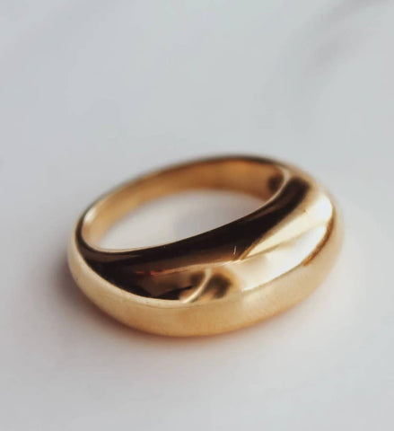 Gold Dome Ring