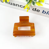 Square Acetate Hair Clip, Spring and Autumn Claw Clip