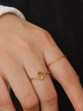 Chester Gold Non-Tarnish Minimalist Ring
