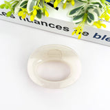 Thickened Oval Hair Clip,Classic Hair Claw Clips