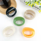 Thickened Oval Hair Clip,Classic Hair Claw Clips