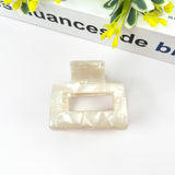 Square Acetate Hair Clip, Spring and Autumn Claw Clip