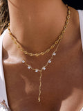 Merritt 18K Gold Non-Tarnish Chain Necklace