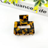 Square Acetate Hair Clip, Spring and Autumn Claw Clip