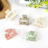 Square Acetate Hair Clip, Spring and Autumn Claw Clip