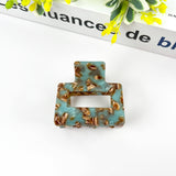 Square Acetate Hair Clip, Spring and Autumn Claw Clip