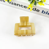 Square Acetate Hair Clip, Spring and Autumn Claw Clip