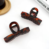 Sweet Bow Claw Clip, Classic Solid Color Hair Clip