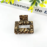 Square Acetate Hair Clip, Spring and Autumn Claw Clip