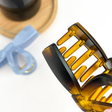 Sweet Bow Claw Clip, Classic Solid Color Hair Clip