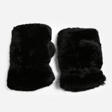 Solid Color Plain Fingerless Glove