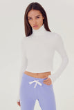 Splits59 Jackson Rib Cropped Turtleneck