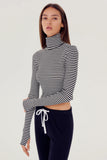 Splits59 Jackson Rib Cropped Turtleneck