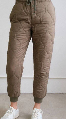 Things Between Quilted Sienna Jogger