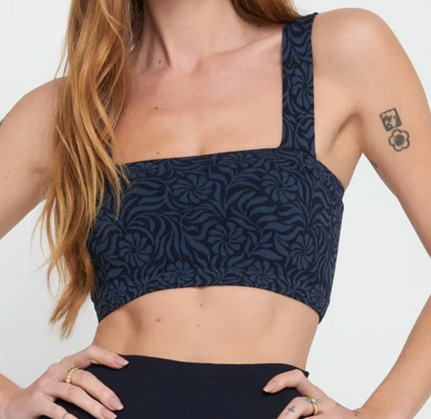 Spiritual Gangster seamless Jacquard Bra