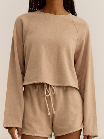 Z Supply Seville Cropped Sweatshirt