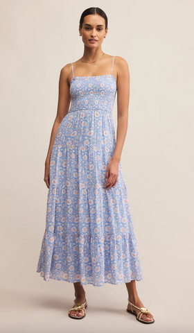 Z Supply Balos Lima Floral Maxi Dress