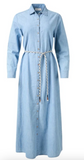 Xirena Bowen Chambray Shirt Dress