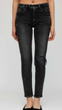 Moussy Vintage Lenwood Skinny Jean - Black