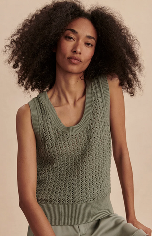 Varley Ferns Open Knit Tank