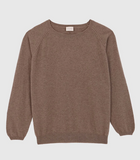 Stone Cashmere Crew Neck Sweater