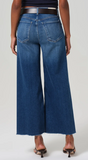 Citizens of Humanity Lyra Wide Leg Crop Raw Hem