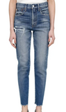 Moussy Hammond High Rise in Medium Blue