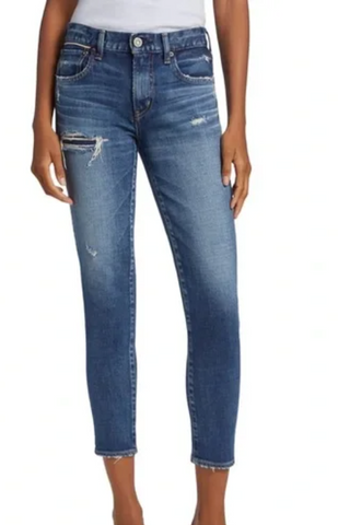 Moussy Vintage Swillburg Skinny in Dark Blue