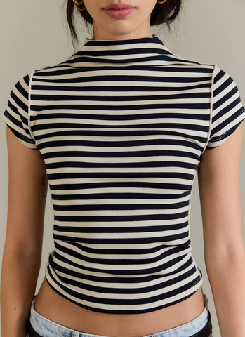 Free People Lola Striped Tee