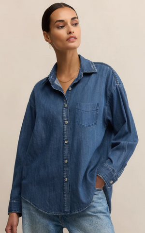 Z Supply Atwood Lightweight Denim Shirt