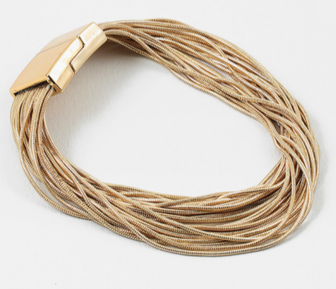 Multi Chain Slinky Bracelet