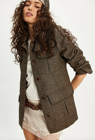 Free People Renaux Officer Jacket