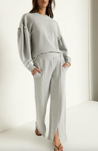 Nation Lincoln Front Slit Knit Pant
