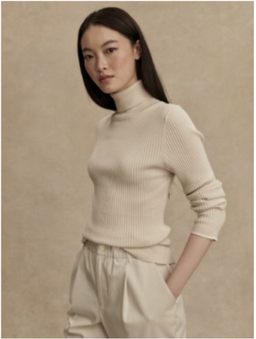 Varley Ravena Roll Neck Top 2.0